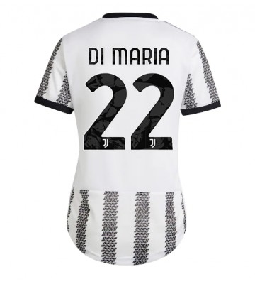 Juventus Angel Di Maria #22 Hjemmedrakt Kvinner 2022-23 Kortermet